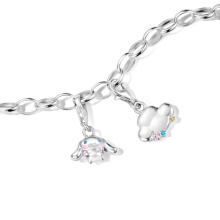 Thomas Sabo Hello Kitty ezüstözött Cinnamoroll charm