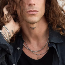 Thomas Sabo Rebel velencei nyaklánc karika kapoccsal
