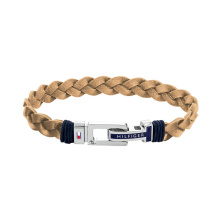 Tommy Hilfiger férfi karkötő, Flat Braided fonott