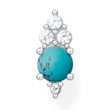 Thomas Sabo kék női ezüst fél pár fülbevaló