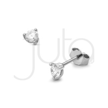 Női háromkarmos arany fülbevaló