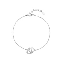 Női ezüst karkötő