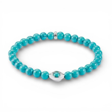 Thomas Sabo türkiz gyöngyös védelmező szem karkötő