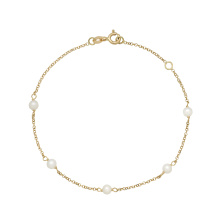 Juta sárga arany karkötő