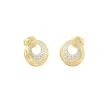 Guess Moon Drops sárga arany színű női fülbevaló JUBE06247JWYGT/U