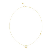 Guess Moon Drops sárga arany színű női nyaklánc JUBN06245JWYGT/U