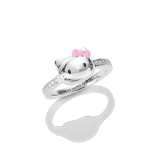 Thomas Sabo Hello Kitty gyűrű rózsaszín masnival