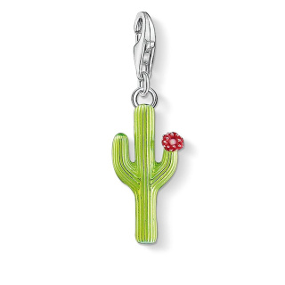Thomas Sabo női charm, Zöld kaktusz virága