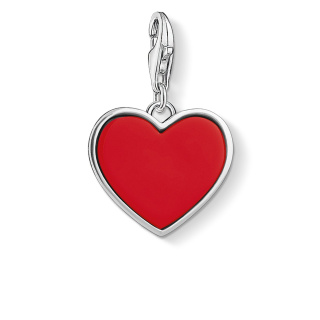 Thomas Sabo női charm, "Love is because... of you"
