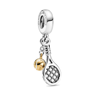 Pandora Moments Teniszütő és labda shine függő charm