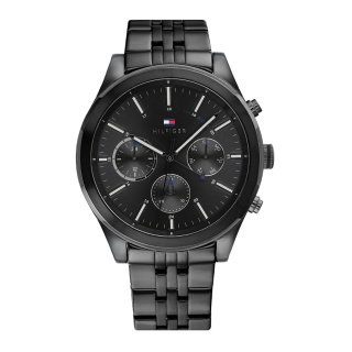 Tommy Hilfiger férfi karóra, Ashton fekete színű TH1791738