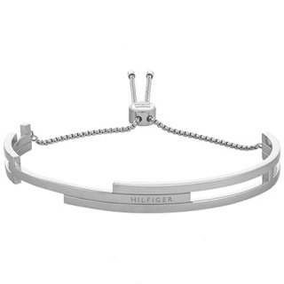 Tommy Hilfiger női karkötő, Cuff ezüst színű THJ2780390