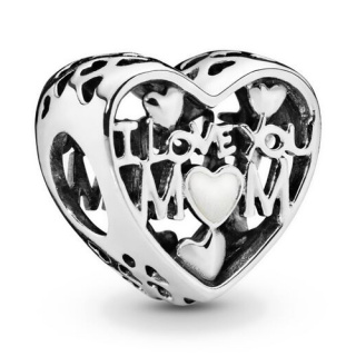 Pandora Moments Minden szeretetem az édesanyámé ezüst charm