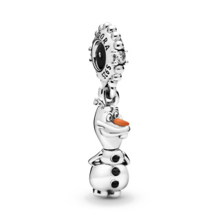 Pandora Moments Disney Jégvarázs Olaf ezüst függő charm