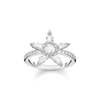 Thomas Sabo női gyűrű, ékes csillag