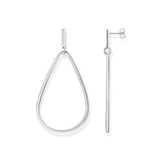 Thomas Sabo szürke női ezüst fülbevaló