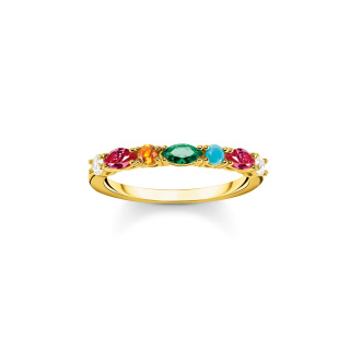Thomas Sabo többszínű női ezüst gyűrű