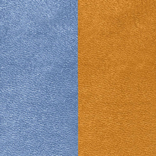 Les Georgettes Blue denim/Canyon 25 mm karkötő bőr