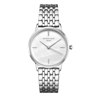Rosefield The Pearl Edit Silver női óra