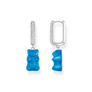 Thomas Sabo x HARIBO kék gumimaci fél pár női fülbevaló