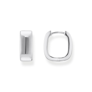 Thomas Sabo Ezüst szögletes karika fülbevaló