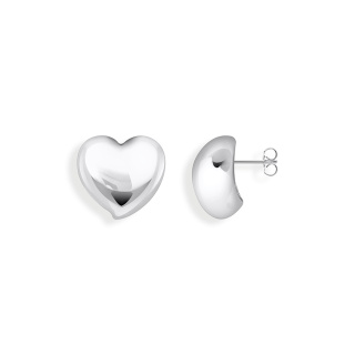 Thomas Sabo Organikus szív formájú ezüst fülbevaló