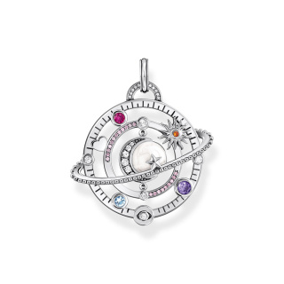 Thomas Sabo kozmikus színes köves női ezüst medál