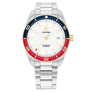 Tommy Hilfiger TH85 ezüst színű férfi óra TH1710551