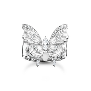 Thomas Sabo ezüst női pillangó gyűrű