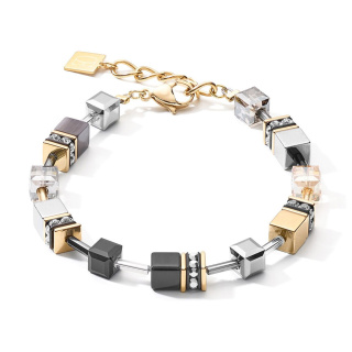 Coeur de Lion női sárga arany színű karkötő 2839/30-1216