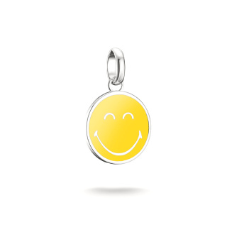Thomas Sabo Connect SMILEYWORLD® sárga mosolygós emoji charm