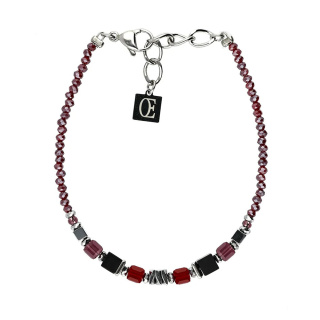 Coeur de Lion Wave Cube Flow női karkötő 3044/30-0317