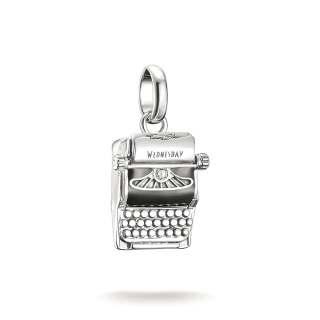 Thomas Sabo Ezüst Wednesday connect írógép medál