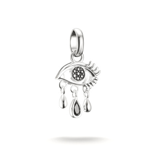 Thomas Sabo Ezüst Wednesday connect fekete könnyek medál