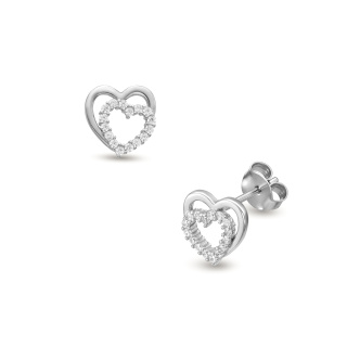 Juta ezüst fülbevaló