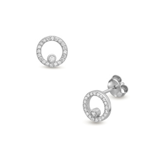 Juta ezüst fülbevaló