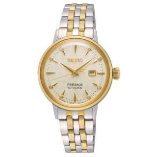 Seiko Presage Cocktail Time White Lady Diamond Twist női karóra SRE010J1