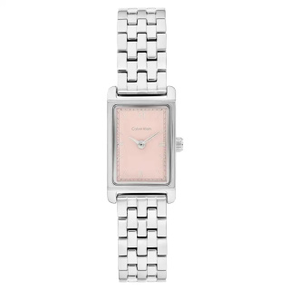Calvin Klein CK Light ezüst színű, téglalap alakú női karóra CK25100197