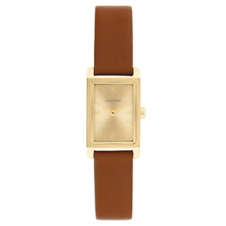 Calvin Klein CK Light barna bőrszíjas női karóra CK25100209