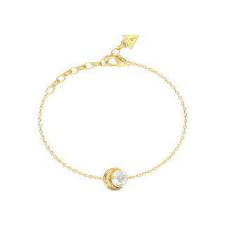 Guess sárga arany színű hold medálos női karkötő JUBB06234JWYGL