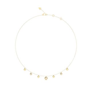 Guess Ace of Diamonds sárga arany színű női nyaklánc JUBN06178JWYGT/U