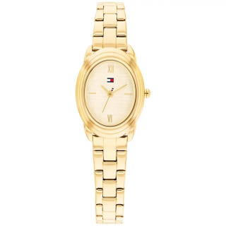 Tommy Hilfiger Demi ovális sárga arany színű női karóra TH1782875