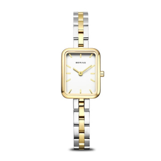 Bering Classic bicolor, szögletes női karóra 14520-710