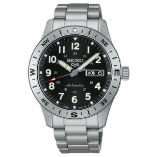 Seiko 5 Sports Field New Design Automata fekete számlapos férfi karóra HDB006K1