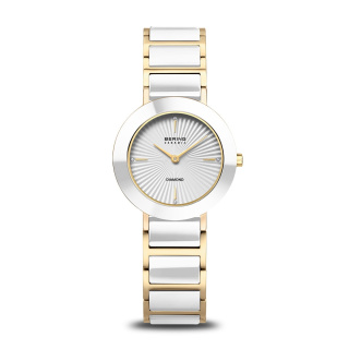 Bering Ceramic polírozott arany női karóra 11429-758