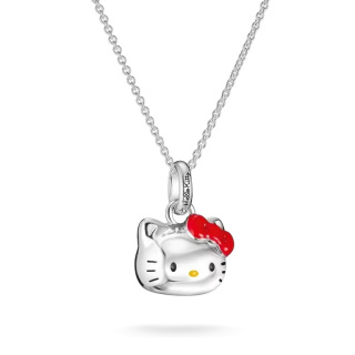 Thomas Sabo Hello Kitty nyaklánc piros masnival