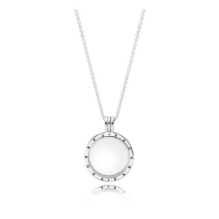 Pandora Lockets ezüst nyaklánc és medál