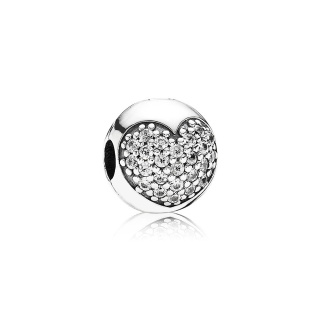 Pandora Moments ezüst klip charm