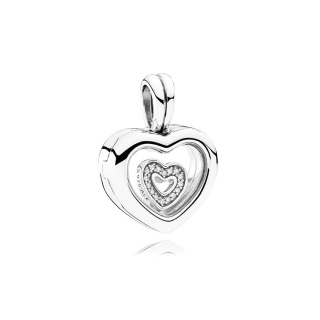 Pandora Lockets ezüst charm