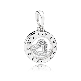 Pandora Lockets ezüst charm